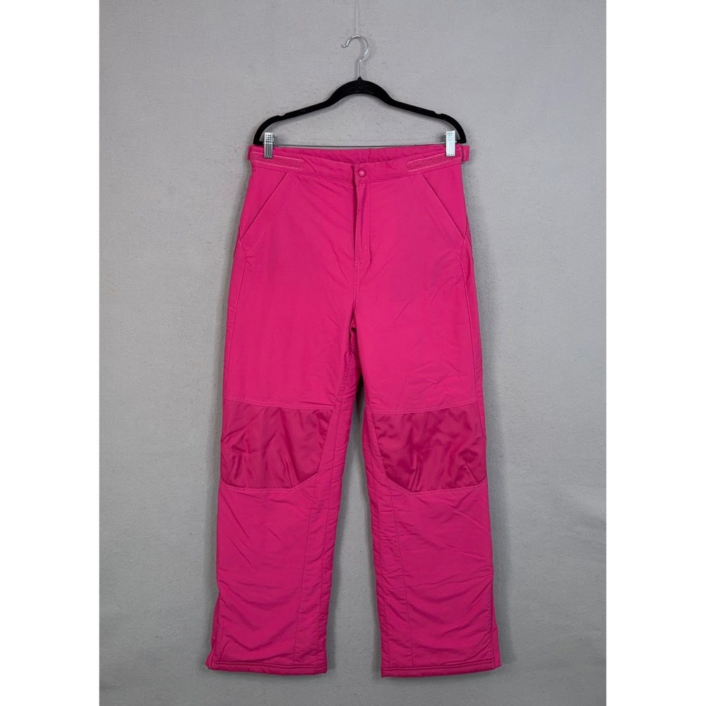 L.L. Bean Snow Pants Kids 18 Pink Insulated Winter Ski Outdoor Gorpcore